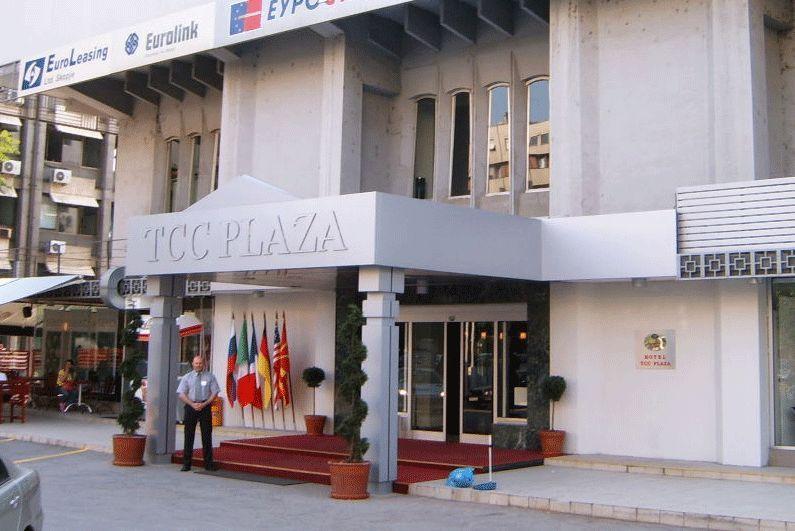 Hotel Tcc Plaza Skopie Exterior foto